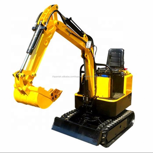 Mini 1,5 toneladas excavadoras pequeñas cavando excavadora con pista de goma del tren de aterrizaje para la venta - Product Image 1