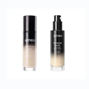 Private Label Dark Skin Wasserdichte Foundation Makeup Liquid Concealer Wasserdichte Foundation Korean Foundation Wasserdicht