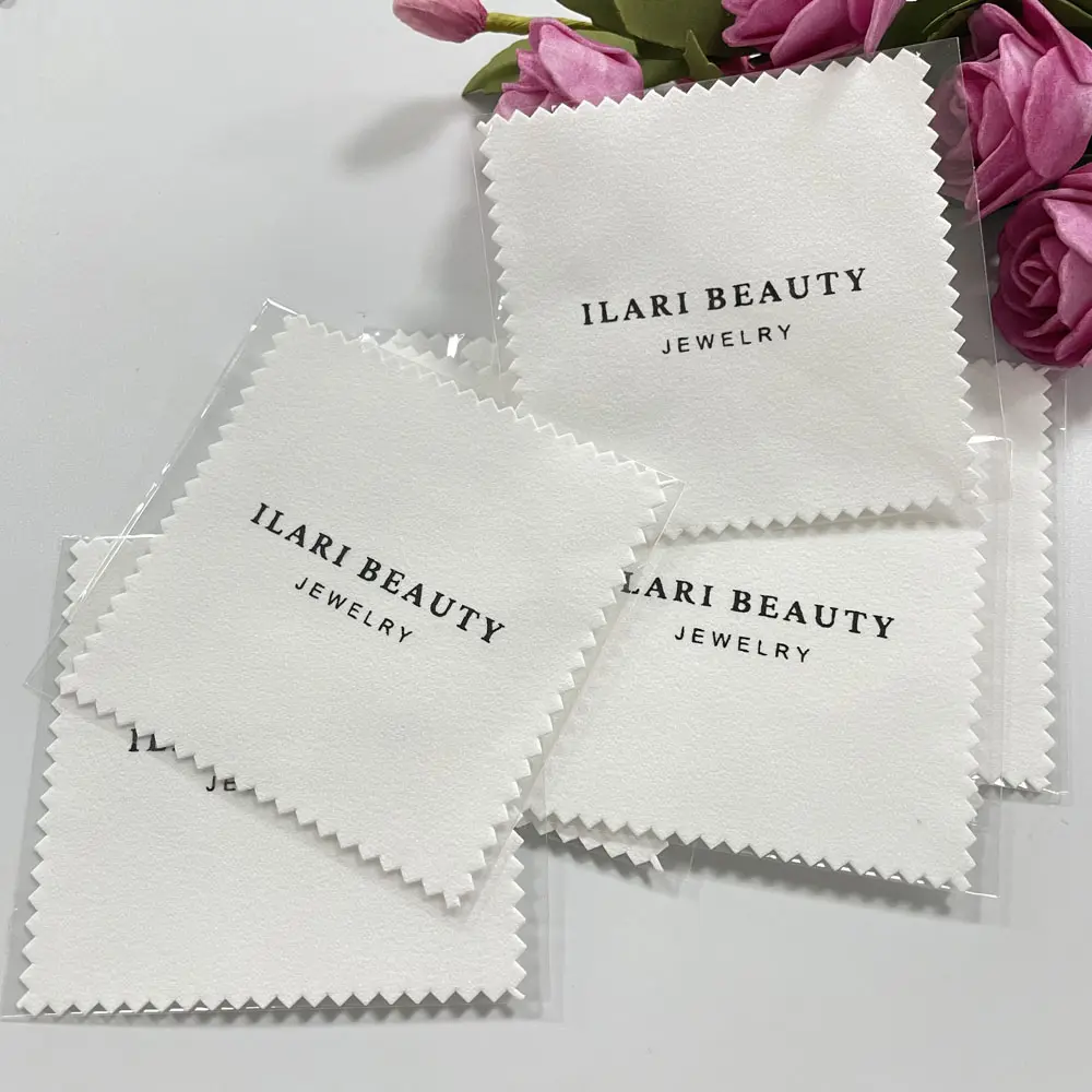 Wholesale Custom luxury Jewelry Polishing Cleaning Cloth