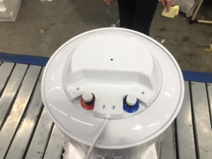 <span class=keywords><strong>Chauffe</strong></span>-<span class=keywords><strong>eau</strong></span> électrique mural cylindrique isolé Capacité Classe d'efficacité énergétique C Indice d'étanchéité IPX4 - Product Image 5