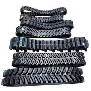 Chenilles en caoutchouc véritable durables et personnalisées pour excavatrices Kubota, modèles U15 à U35 - Product Image 1