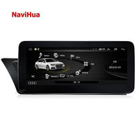 Autoradio GPS NAVIHUA avec écran IPS Android 10,25 pouces, lecteur DVD multimédia pour Audi A4 A4L A5 S5 2009-2016