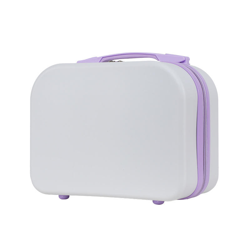 Manija individual con esquinas redondeadas (blanca y morada)