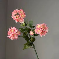 YOPIN-2895 Vente en gros de fleurs artificielles en soie, marguerites multi-têtes, fausses chrysanthèmes pour arrangements floraux de mariage, accessoires de photographie