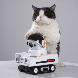 Verified Joy Capture Caméra pour animaux de compagnie à 360 degrés Recharge automatique Never Miss Motion Alert Home Pet Monitoring System Pet Vlog Camera - Product Image 2