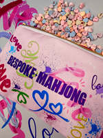 OEM ODM Tapis de Mahjong en Néoprène Personnalisé avec Logo, Motif Graffiti, Double Plaisir, Résistant à l'Eau, Vente en Gros