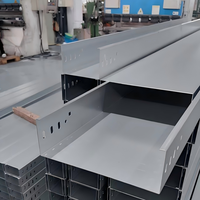 Goulotte de câblage ventilée/perforée en acier au carbone galvanisé avec taille OEM pour câblage d'ingénierie