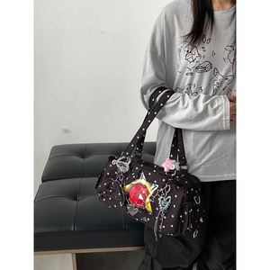 Bolsa de Mano de Nailon al por Mayor, Ligera, Moderna, con Diseño de Estrella, Gran Capacidad, <span class=keywords><strong>Kawaii</strong></span>, Estilo Japonés, para Mujer - Product Image 5