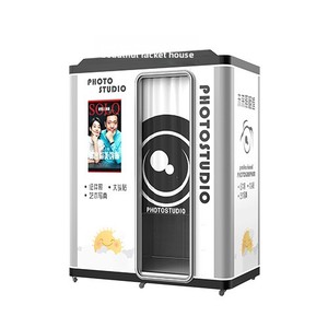 เครื่องทำสติกเกอร์รูปถ่ายแบบออลอินเทอร์แอคทีฟเครื่องพิมพ์หยอดเหรียญพร้อมบริการตนเองสไตล์เกาหลี - Product Image 5