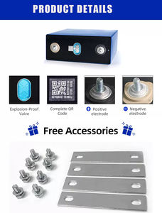 เซลล์ Lifepo4ลิเธียมเกรด3.2V 300Ah 310Ah 320Ah แบตเตอรี่พลังงานแสงอาทิตย์รอบลึก - Product Image 6