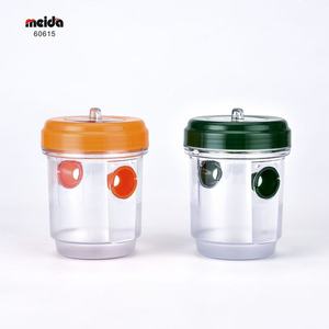 Trappola per vespe rettangolare riutilizzabile, ecologica, portatile, non tossica, da appendere all'esterno, per il controllo degli insetti in giardino, fattoria e prato. - Product Image 1