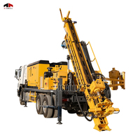 Plateforme de forage entièrement hydraulique montée sur camion pour l'exploration minière et géologique avec moteur Cummins