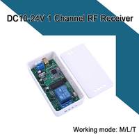 Télécommande RF 1 canal longue portée 433,92 MHz 12 V CC pour l'irrigation des terres agricoles