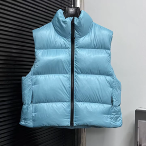 New Autumn and Winter Men Clothing Fashion White Duck Down Sleeveless Tank <b>Top</b> luxury designer Casual <b>Warm</b> <b>Women</b> puffer jacket - Product Image 3