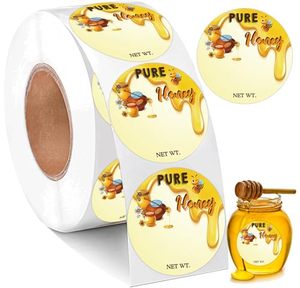 Étiquettes autocollantes personnalisées pour emballages de produits, autocollants en vinyle imperméables avec logo, en rouleau - Product Image 1