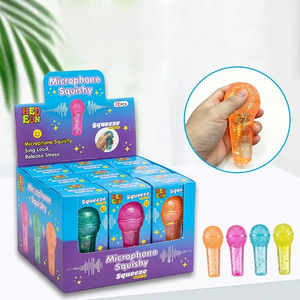 Juguete Blandito de Micrófono Colorido Relleno de Maltosa, de Ascenso Lento, Sensorial, Antiestrés, para Apretar, Venta al por Mayor - Product Image 4
