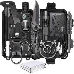 Kit <span class=keywords><strong>de</strong></span> premiers soins tactiques 30 en 1, Gadget <span class=keywords><strong>de</strong></span> gros, équipement <span class=keywords><strong>de</strong></span> survie et Kit <span class=keywords><strong>de</strong></span> <span class=keywords><strong>flocon</strong></span> <span class=keywords><strong>de</strong></span> <span class=keywords><strong>neige</strong></span> - Product Image 1