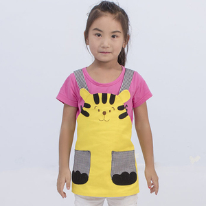 Delantal Infantil Personalizado con Dibujos Animados para Padres e Hijos, Clase de Arte, Educación Temprana, Logotipo del Profesor, <span class=keywords><strong>Babero</strong></span> Infantil Bonito - Product Image 4