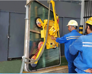300-800 kg Nuevo elevador de vacío con motor de bomba y motor para lámina de azulejo de acero de Vidrio Curvo en industrias de la construcción - Product Image 2