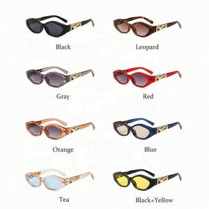 แว่นกันแดดทรงสี่เหลี่ยมเล็ก ลายเสือดาว สีดำ แฟชั่นขายดี สินค้ามาใหม่ รับทำโลโก้ ป้องกันรังสียูวี 400 สำหรับผู้ชายและผู้หญิง - Product Image 5