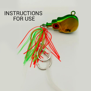 150/250g cabeza de plomo <span class=keywords><strong>Madai</strong></span> Jig faldas señuelos Snapper Jig luminoso Kabura Marlin Inchiku Jig Lure - Product Image 5