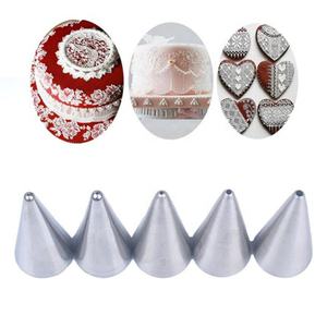 Douilles de pâtisserie pour gâteaux, 50 pièces 1M # 2A # 2D # 2F # 6B, buse de glaçage pour dessert, Fondant décor, fleur, confiserie, crème, Gadgets de cuisine - Product Image 5