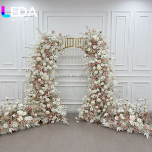 Decoración LEDA Mehndi, camino de flores colorido, telón de fondo para bodas, decoración india para bodas, decoración para fiestas - Product Image 6