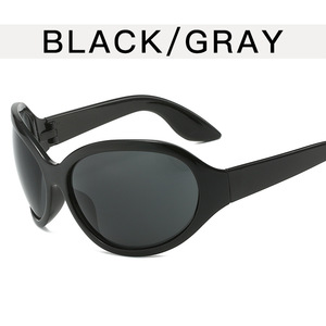 แว่นกันแดดทรงวงรีแฟชั่นใหม่ปี 2026 รุ่น Unisex กรอบใหญ่ ดีไซน์ทันสมัย คุณภาพดี ป้องกันรังสียูวี 400 เหมาะสำหรับปั่นจักรยานและเล่นกีฬา - Product Image 6