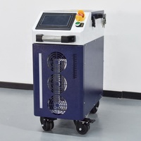 Machine de nettoyage laser à impulsions 200W 300W 500W 1000W pour le décapage de la rouille, le nettoyage du métal, du bois, du vernis et de la peinture Plus