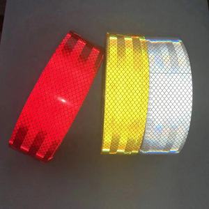 Nastro Riflettente Bianco Rosso Giallo per Auto in Materiale PET per Segnalazione - Product Image 5