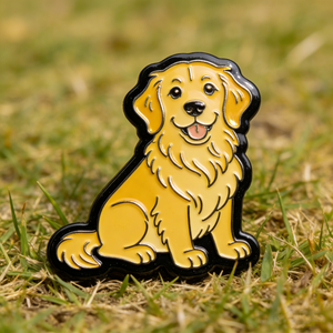 Épingles de revers promotionnelles personnalisées en métal émaillé (doux ou dur) en gros, motifs animaux mignons (chien), personnalisez votre propre animal de compagnie - Product Image 2