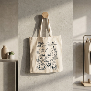 Fournisseur de sacs en toile imprimés directement de l'usine pour les marques de shopping et de vente au détail avec impression couleur intégrale et design en tissu réutilisable - Product Image 4