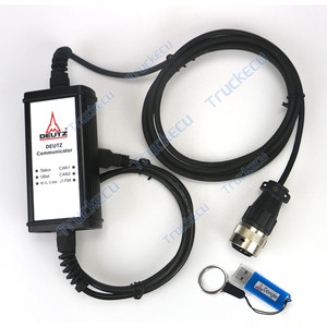 Outil de diagnostic et de programmation pour moteur Deutz, communicateur Deutz Decom, outil de diagnostic pour Deutz Serdia4.0 CAN <span class=keywords><strong>K</strong></span>/L-Line J1708 KEY Dongle - Product Image 2