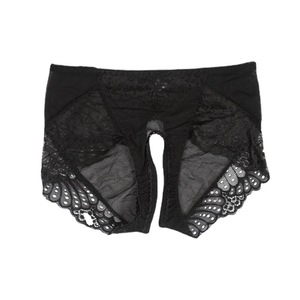 Lace Open Crotch Panties For Women Plus Size Transparent Mesh Ultra Thin Erotic Lingerie Alluring Triangle Panties - Product Image 4