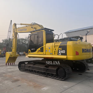Excavadora Usada Komatsu PC240 Original de Japón 2024, Excavadora Hidráulica Grande de 24 Toneladas con Orugas y Cucharón, Modelos PC 200 210 220 240 - Product Image 5