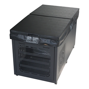 Refroidisseur d'eau à double température de 1 CV, refroidi par eau, pour bain de glace, avec système de refroidissement pour usage domestique et commercial - Product Image 6