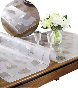 Protector de cubierta de mesa transparente de 1,2-2mm, mantel cuadrado transparente, Protector de mesa, alfombrilla secante de escritorio para decoración del hogar - Product Image 4