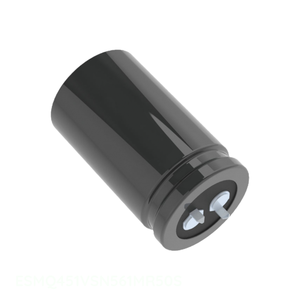 ตัวเก็บประจุแบบ Through Hole ยี่ห้อ Manufacturer Channel รุ่น 560 uF CAP ALUM 560UF 20% 450V SNAP TH ESMQ451VSN561MR50S - Product Image 1