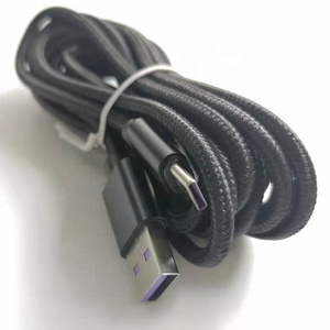 SYYTECH Nylon Type C Data Charging Cable for PS5 Xbox Series X <strong>Switch</strong> <strong>Pro</strong> <strong>Controller</strong> Charger 1m 2m 3m White Black - Product Image 4