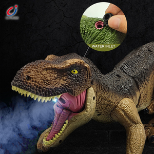 Chengji trẻ em khủng long đồ chơi các nhà sản xuất phun động vật mô phỏng đồ chơi RC đi bộ Robot khủng long với ánh sáng LED - Product Image 4
