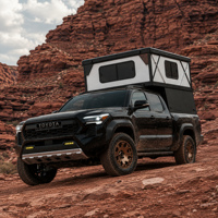 Carcasa de Camper para Camioneta Reforzada y Mejorada, Compatible con Toyota Tacoma, Carcasa de Camper para Expediciones Todoterreno de 5 pies