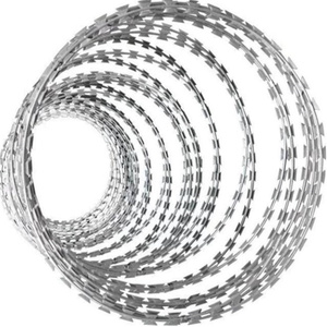 <span class=keywords><strong>Alambre</strong></span> <span class=keywords><strong>de</strong></span> púas tipo concertina SS430 BTO-22 para cercas <span class=keywords><strong>de</strong></span> seguridad - Product Image 1