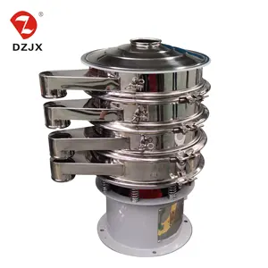 Dzjx máquina vibratória ultrassônica, alta frequência, xxnx, rotativa, vibro, sifter, tela, preço, para arroz, cassava, café