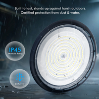Projecteur industriel Highbay IP65 100W 150W 200W 3CCT commutable et dimmable 0-10V pour entrepôt et usine intérieure