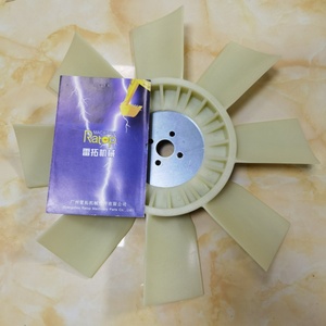 ใบพัดลมไนลอนคุณภาพสูง 8 ใบ รุ่น YM123910-44731 สำหรับเครื่องยนต์รถแบคโฮ WB140-2 WB97S-2 อะไหล่ใบพัดลมระบายความร้อน 123910-44731 - Product Image 2