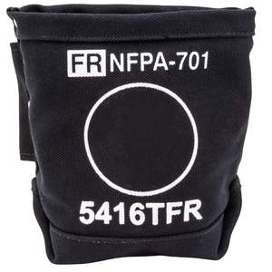 Bolsa de herramientas de almacenamiento de pernos de lona resistente al fuego con doble fondo reforzado y conexión de túnel - Product Image 1