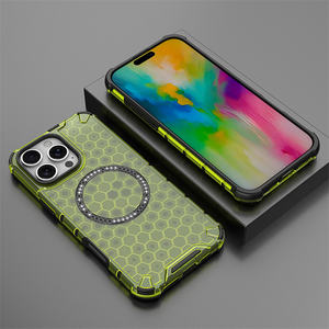 400 एक्स 60 200 प्रो/पुरा 70 अल्ट्रा/मेट 70/प्ले 60 + फोन केस पारदर्शी कार धारक हनीकॉम्ब चुंबकीय एंटी फॉल कवर कवर - Product Image 6