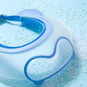 Visière de bain en silicone pour enfant, réglable, anti-fuite, protection des oreilles - Product Image 1