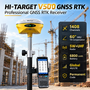 Premium-Qualität Hi Target V300 V500 RTK GPS GNSS 1408-Kanal-Empfänger Permanenter Code Ohne Ausfall für Vermessungen - Product Image 6