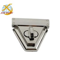 Cierre Triangular Nano de Aleación de Zinc, Cierre de Bolso Moderno y Fácil de Usar, Punto Triangular, Venta al Por Mayor